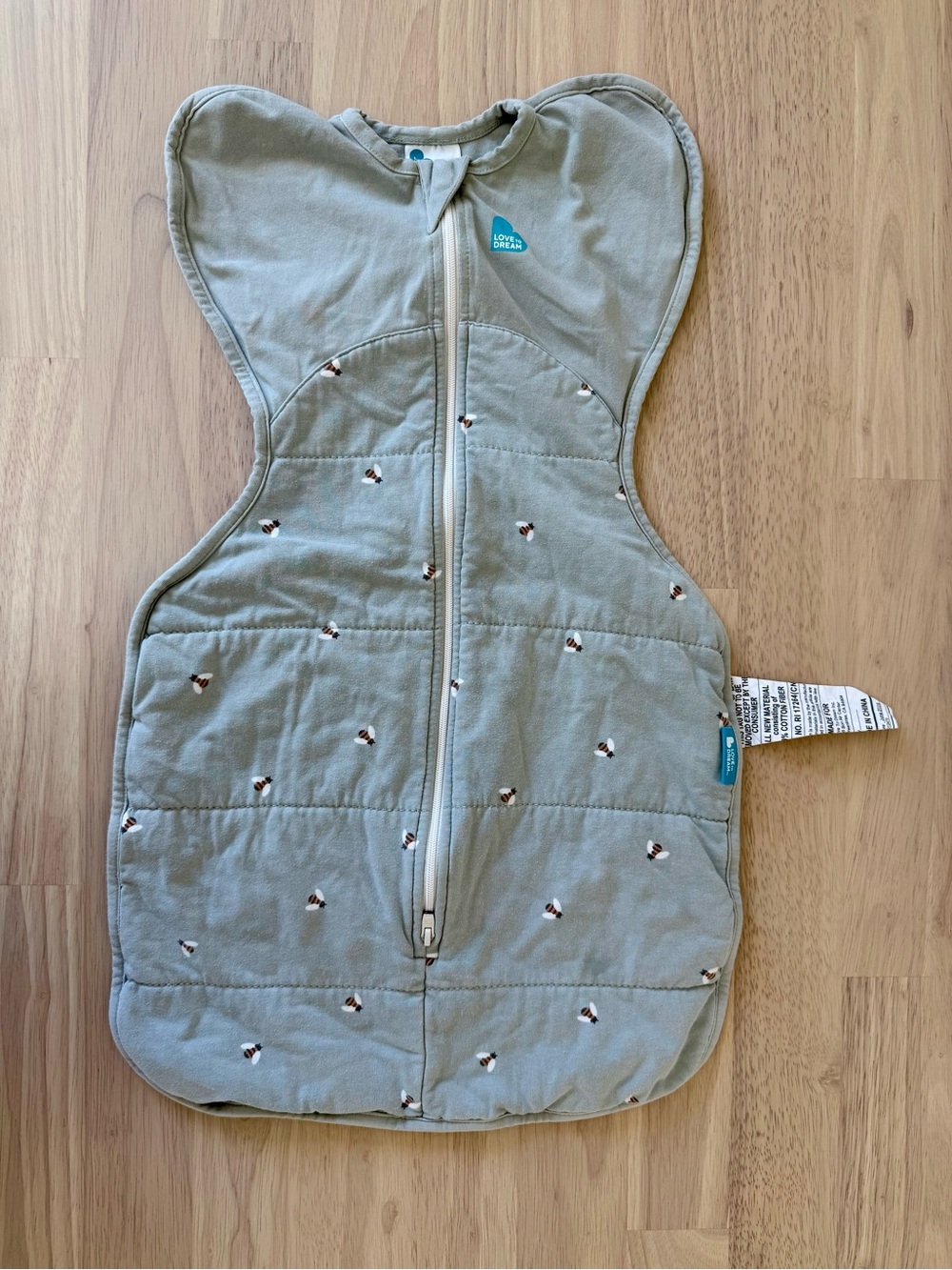 Love To Dream Swaddle Up. Size Small. 2.5 TOG